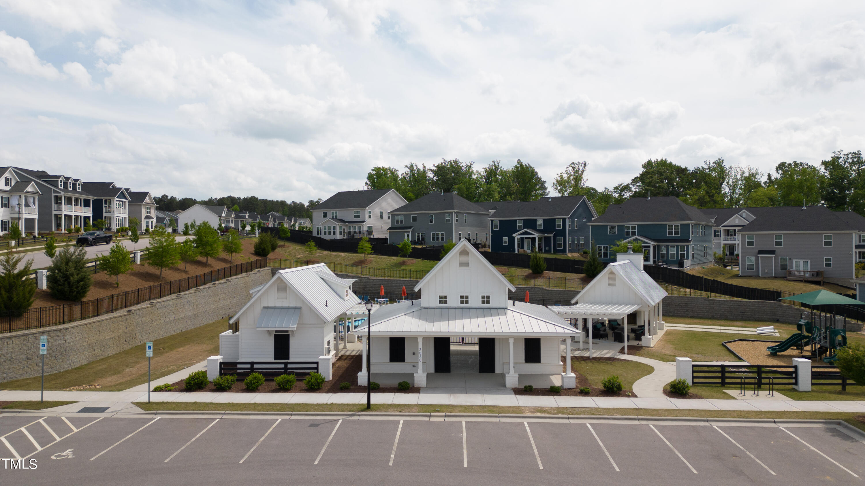 2153 Sweet Samson Street Wake Forest, NC 27587 - Photo 39 of 47 a view of a town with many windows