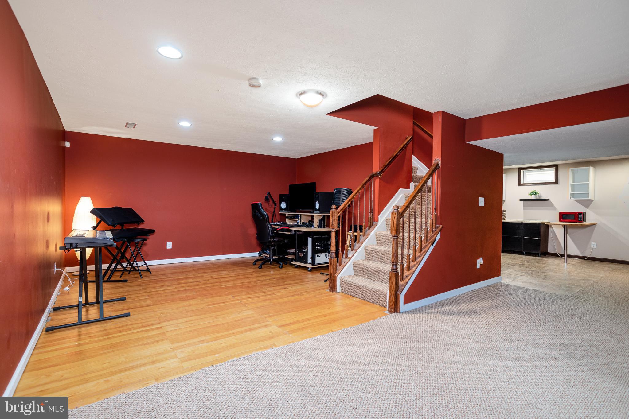 136 Patton Way Elkton, MD 21921 - Photo 22 of 29 Finished Basement Area
