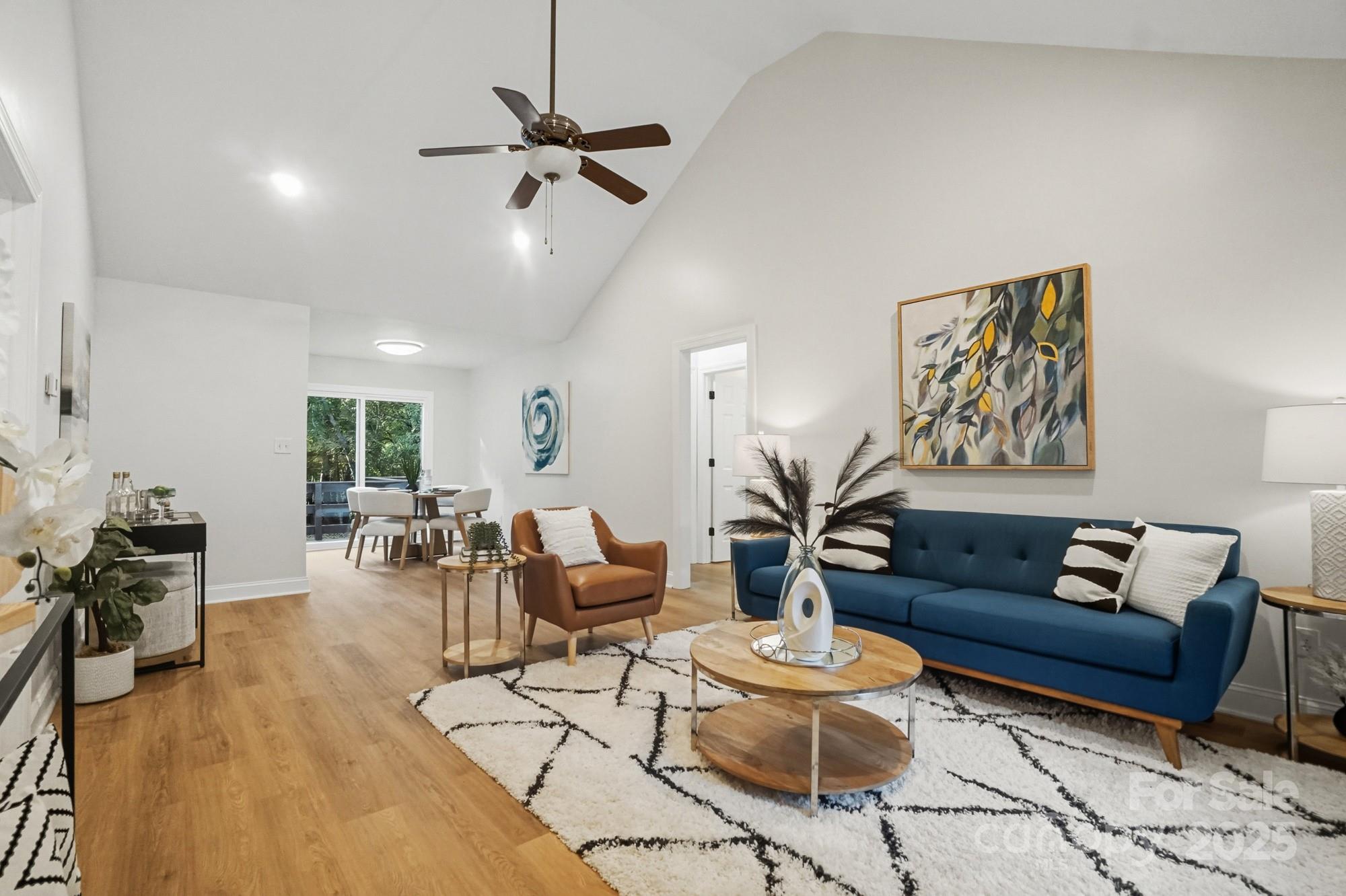 324 West Shiloh Unity Road Lancaster, SC 29720 - Photo 5 of 28 a living room with furniture and wooden floor