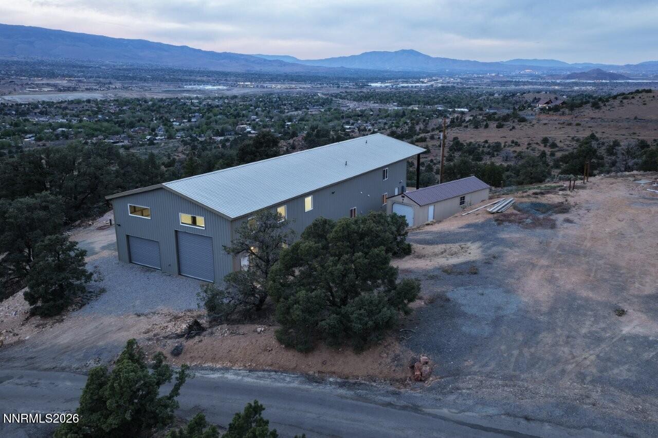 2300 Temple Hill Road, Unit B2 Reno, NV 89521 - Photo 24 of 41 Evening Aerial 2