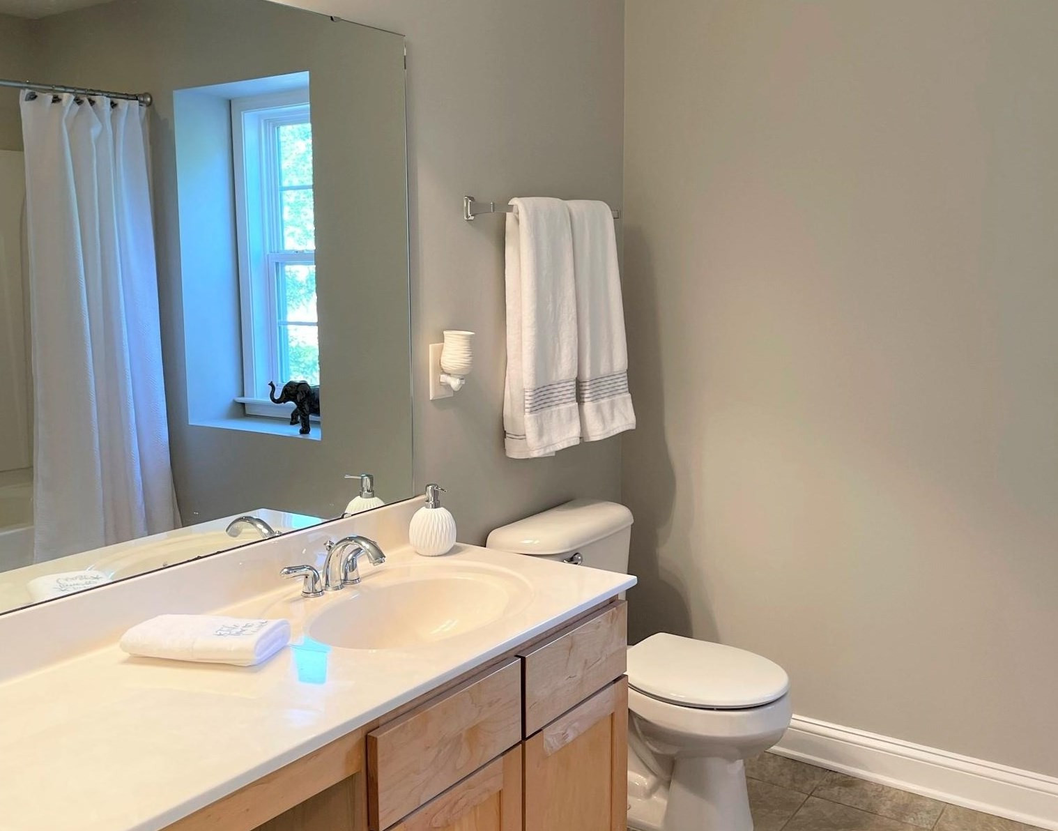 503 Emerald Downs Road Cary, NC 27519 - Photo 17 of 30 Large Secondary Bathroom with Vanity Counter