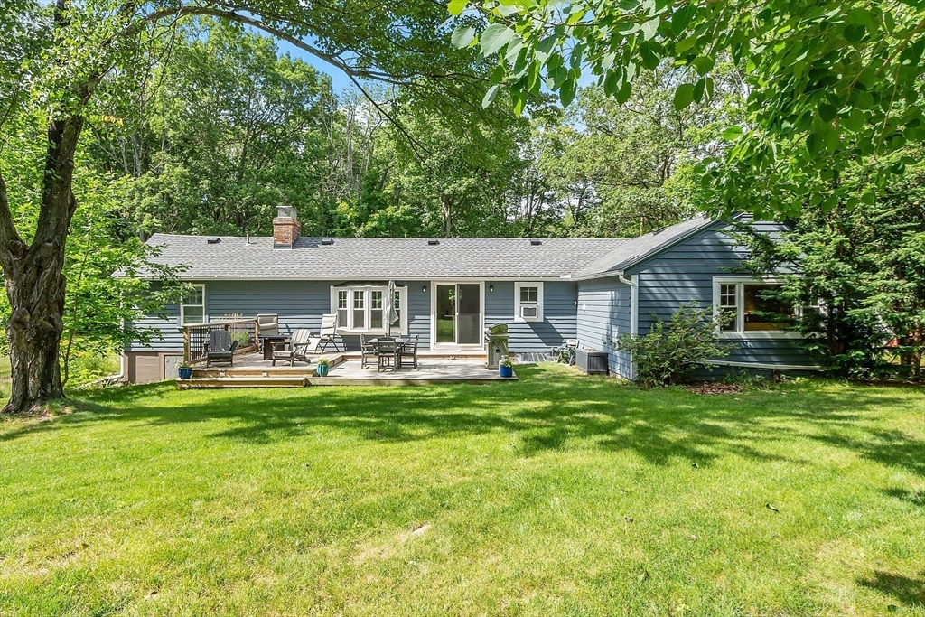 96 Willard Road Ashburnham, MA 01430 - Photo 22 of 30 a front view of a house with swimming pool having outdoor seating