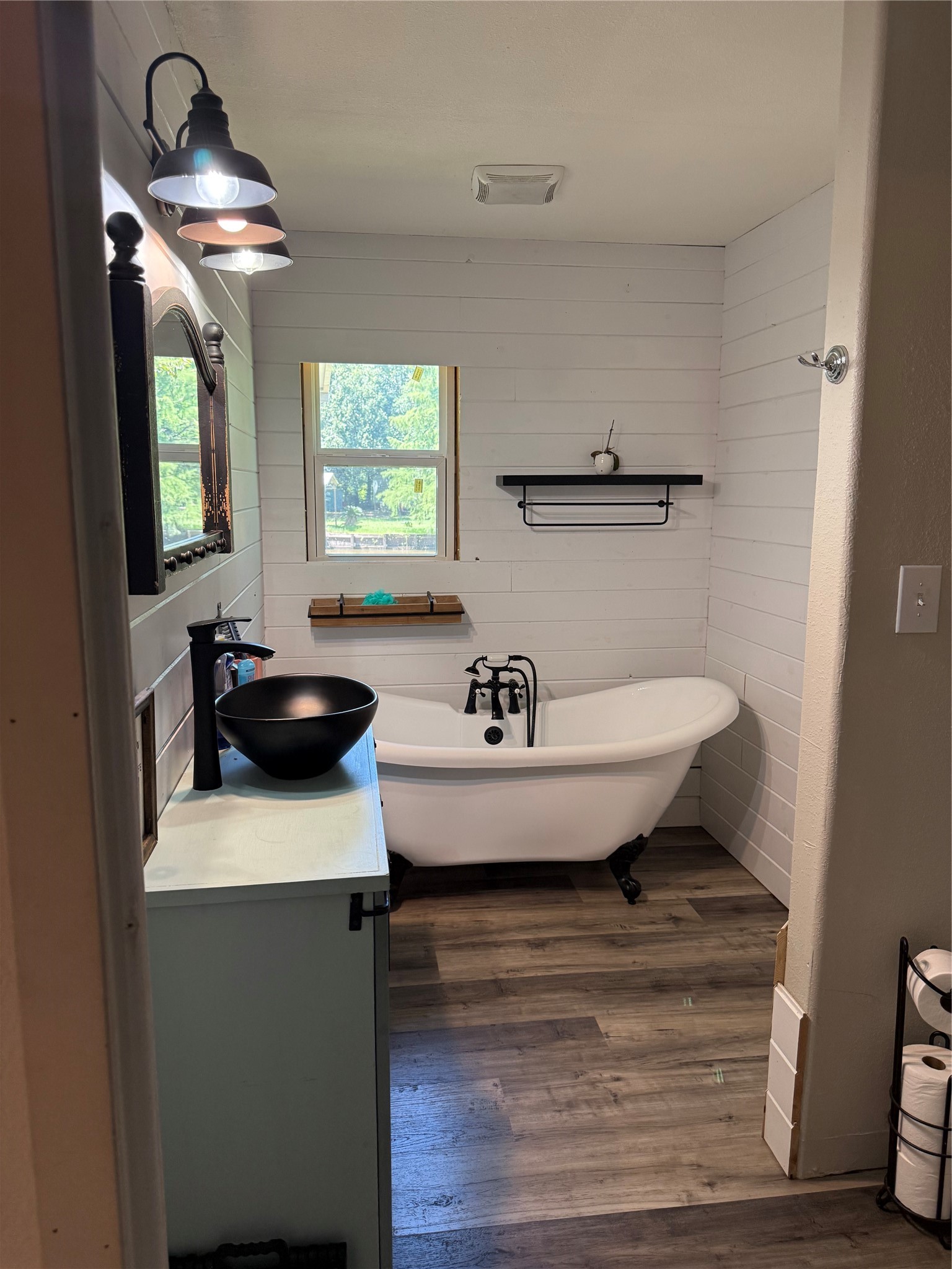 426 Deer Run Road Trinity, TX 75862 - Photo 9 of 18 a bathroom with a sink and a mirror