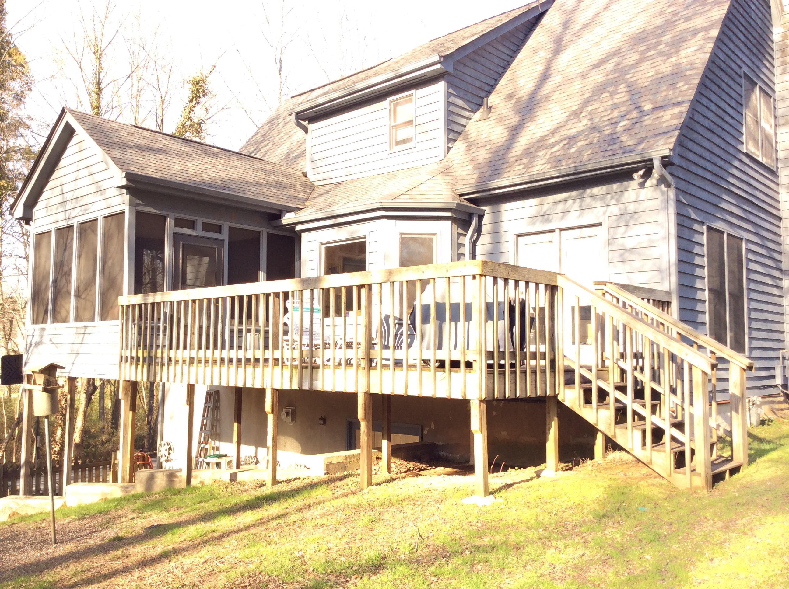 110 Baypath Drive Oak Ridge, TN 37830 - Photo 6 of 40 BackViewofHouse