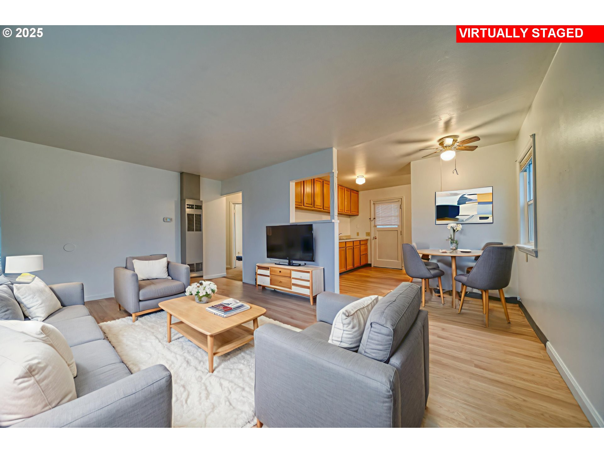 1924 Tualatin Street St. Helens, OR 97051 - Photo 4 of 27 a living room with furniture and a flat screen tv