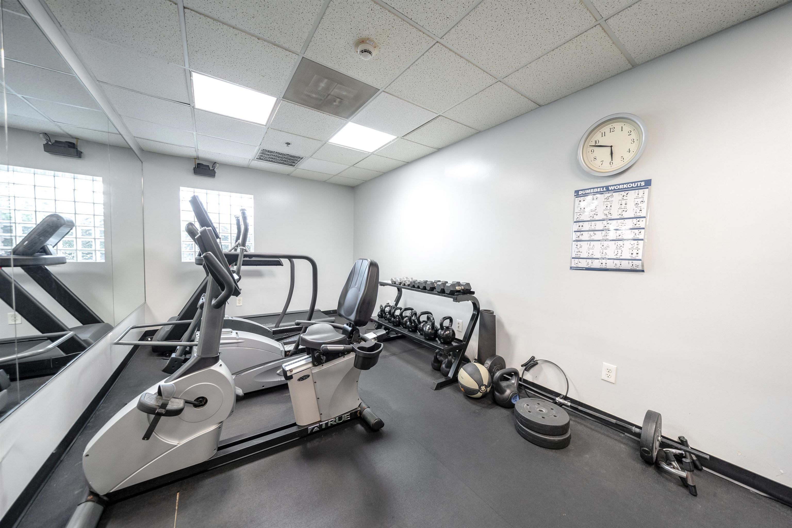 536 Grand Street, Unit 403 Hoboken, NJ 07030 - Photo 13 of 15 a view of a room with gym equipment