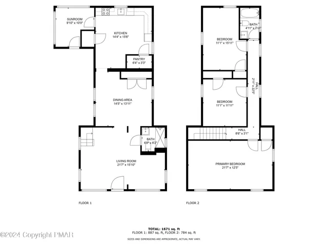 a picture of a bench in front of a house