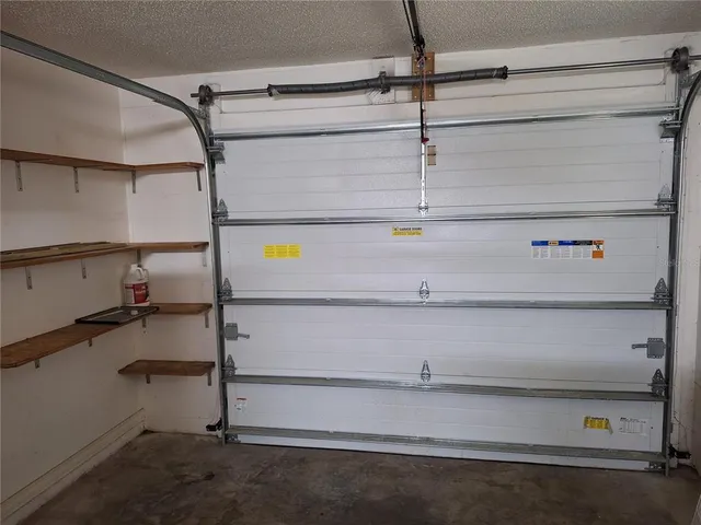 a view of storage and utility room