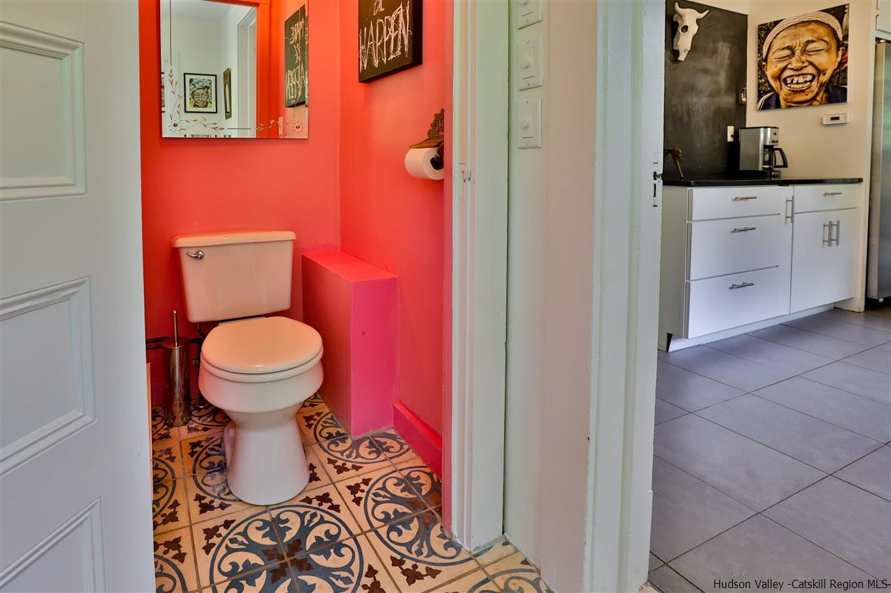 455 Main Street Fleischmanns, NY 12430 - Photo 27 of 35 a bathroom with a toilet and a sink