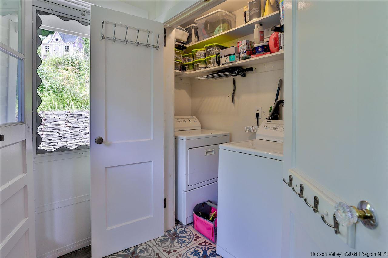 455 Main Street Fleischmanns, NY 12430 - Photo 28 of 35 a utility room with dryer and washer