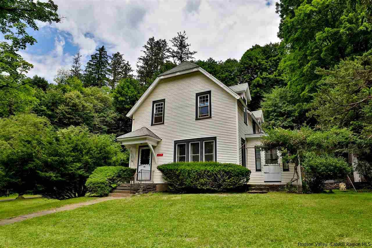 455 Main Street Fleischmanns, NY 12430 - Photo 33 of 35 a front view of a house with a yard