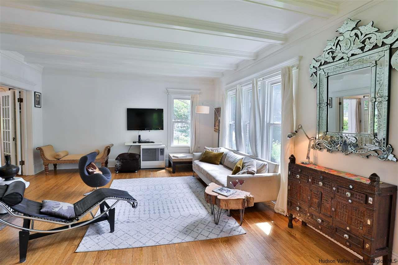 455 Main Street Fleischmanns, NY 12430 - Photo 5 of 35 a living room with furniture and a flat screen tv