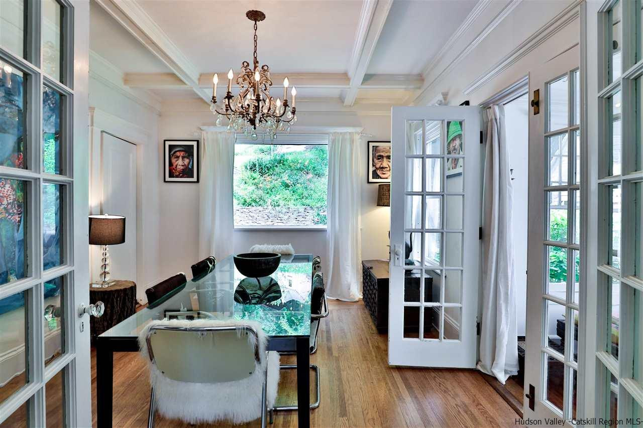 455 Main Street Fleischmanns, NY 12430 - Photo 9 of 35 a living room with furniture and a chandelier