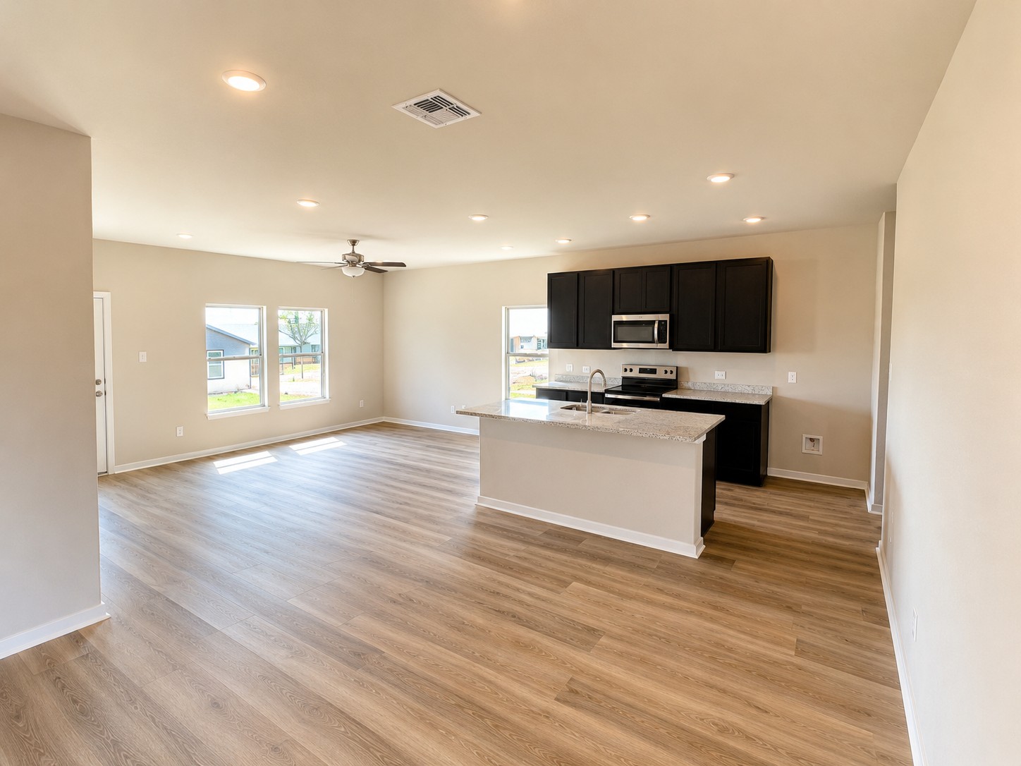 160 Wind Hill Jarrell, TX 76537 - Photo 4 of 17 Open Concept Kitchen