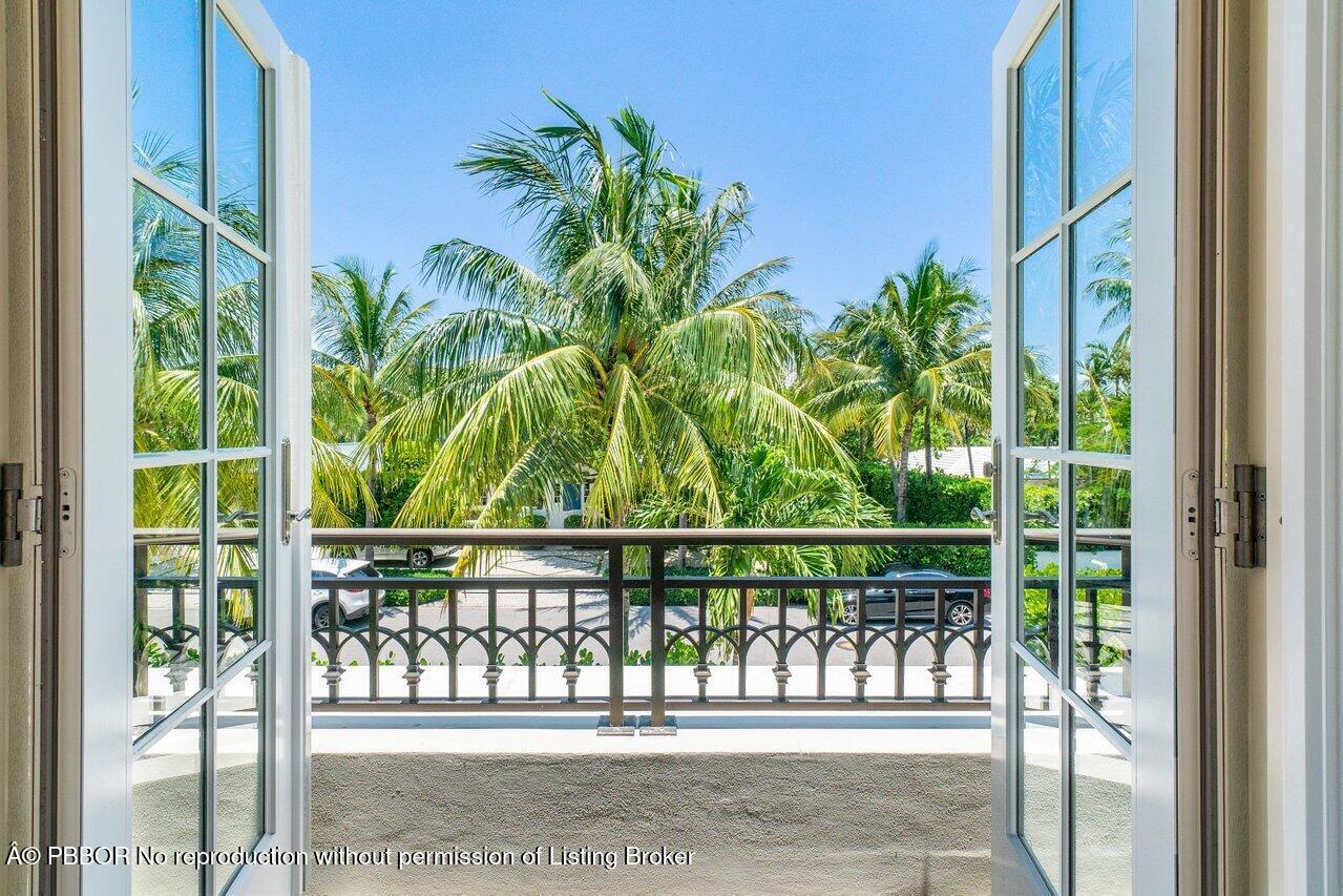 134 Seagate Road Palm Beach, FL 33480 - Photo 22 of 29 a view of a balcony