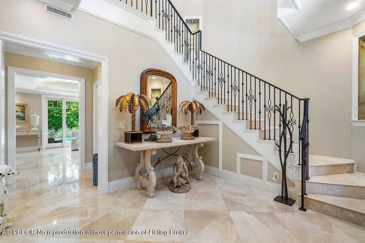 134 Seagate Road Palm Beach, FL 33480 - Photo 5 of 29 a view of entryway livingroom and hall with wooden floor