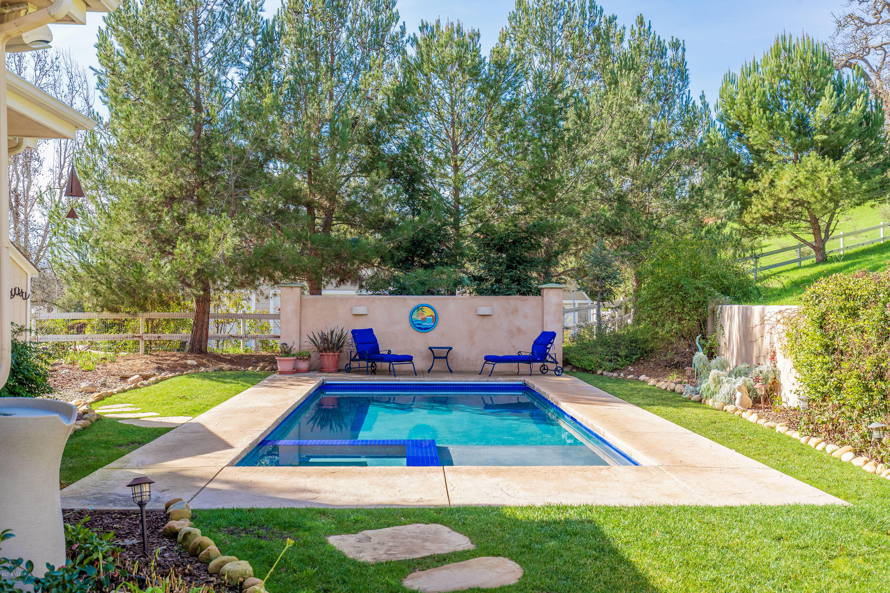 949 Old Ranch Road Solvang, CA 93463 - Photo 2 of 27 swimming pool view with seating space