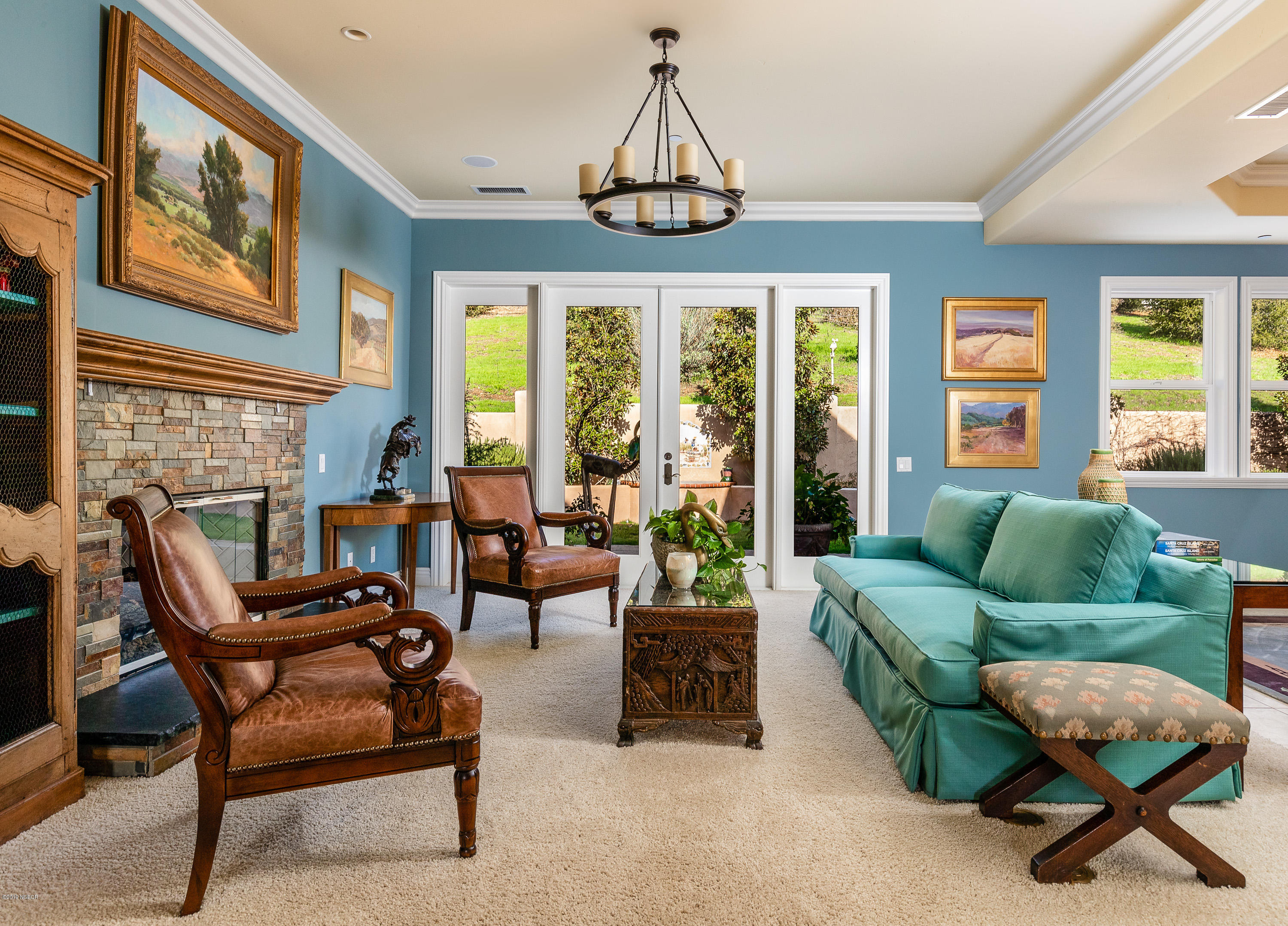 949 Old Ranch Road Solvang, CA 93463 - Photo 4 of 27 a living room with furniture and a large window