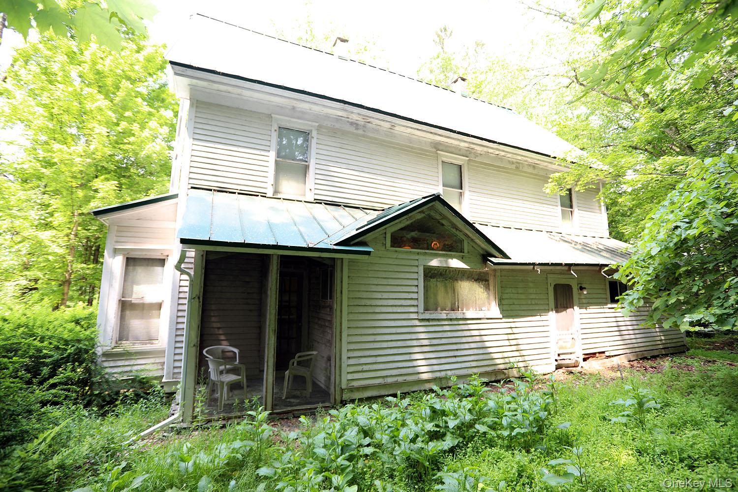 50 Parsonage Road Cochecton, NY 12726 - Photo 20 of 21 Rear view of property with a metal roof