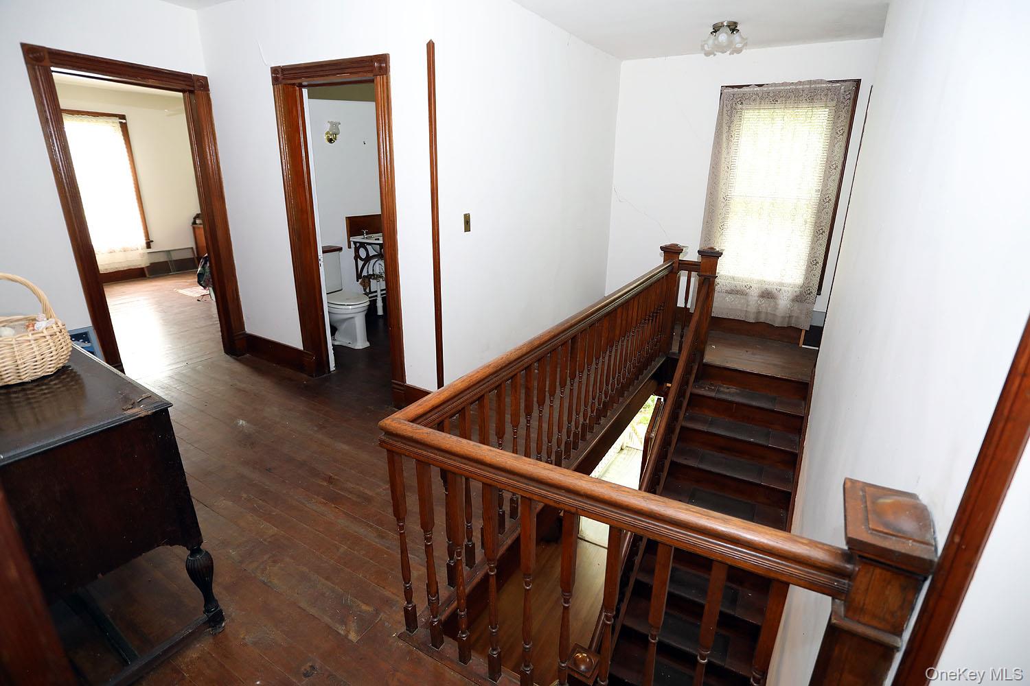 50 Parsonage Road Cochecton, NY 12726 - Photo 21 of 21 Stairs featuring woodwork and floors