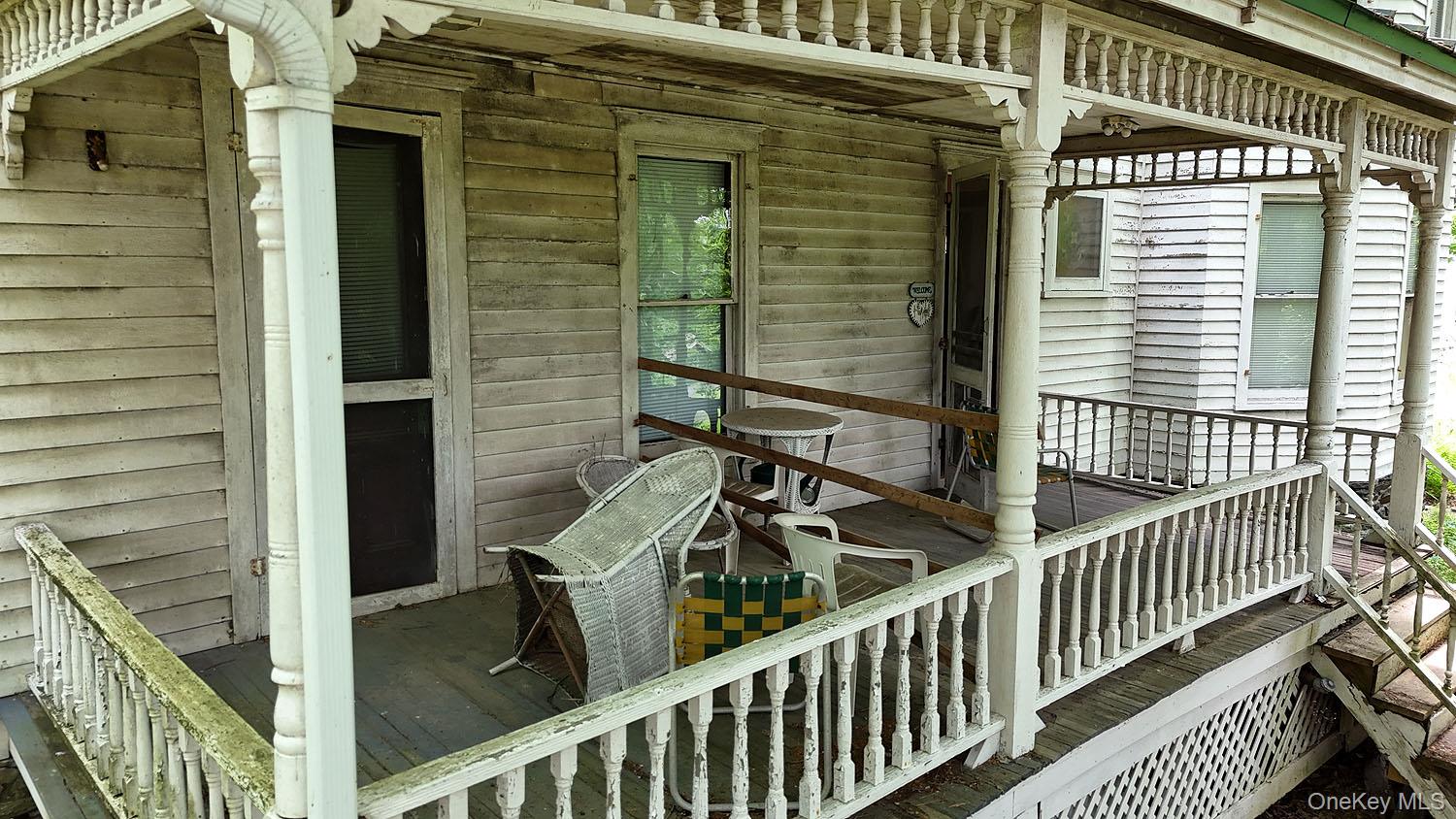 50 Parsonage Road Cochecton, NY 12726 - Photo 4 of 21 Covered porch front of home.