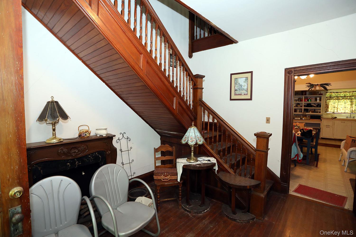 50 Parsonage Road Cochecton, NY 12726 - Photo 10 of 21 Stairs featuring wood flooring and baseboards