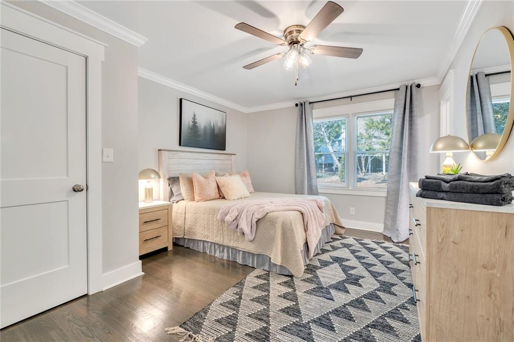 345 Pine Grove Road Roswell, GA 30075 - Photo 27 of 30 a spacious bedroom with a bed and a window