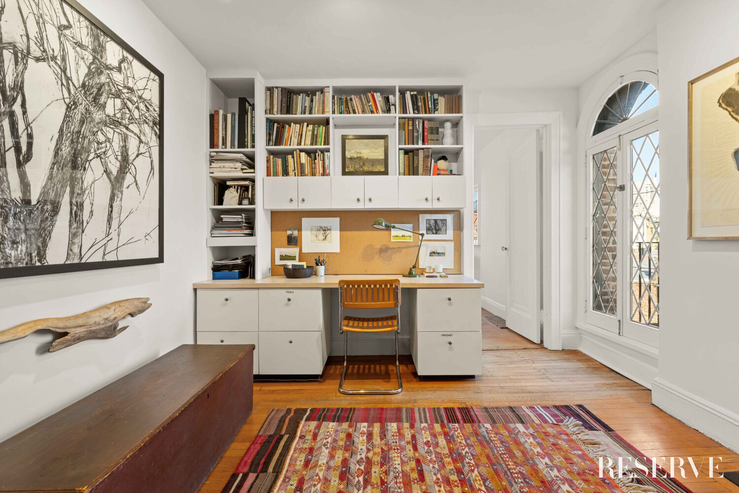 29 Perry Street, Unit 5R Manhattan, NY 10014 - Photo 9 of 14 a view of living room with furniture and window