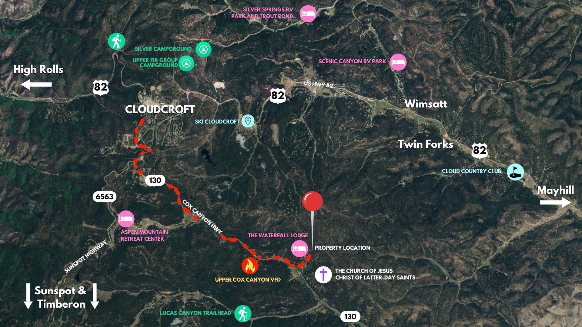 42 Forest View Road Cloudcroft, NM 88317 - Photo 8 of 9 Gallery Image 8