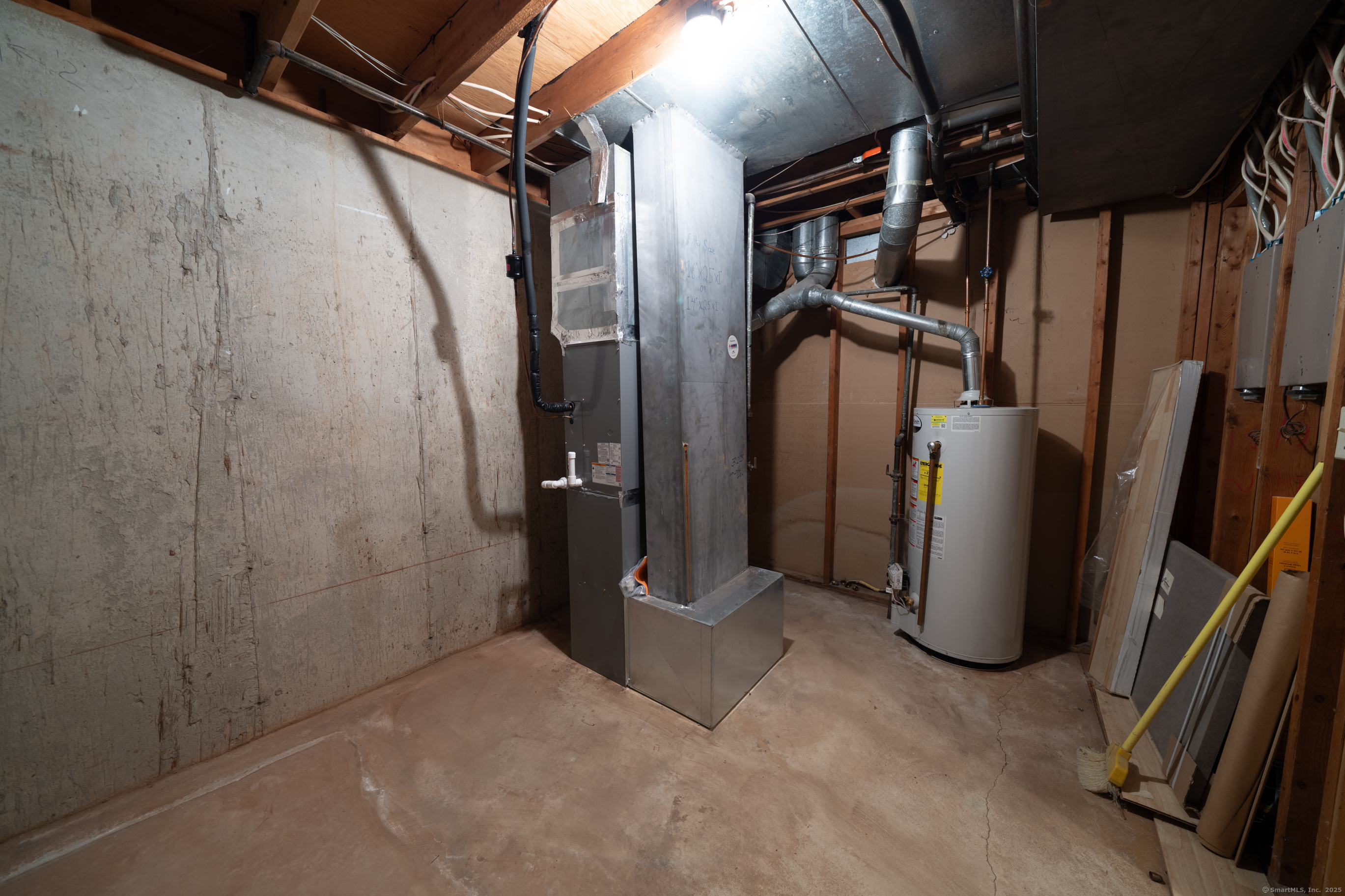 323 Walden Green Road, Unit 323 Branford, CT 06405 - Photo 16 of 21 Utility room with storage space, New HVAC system