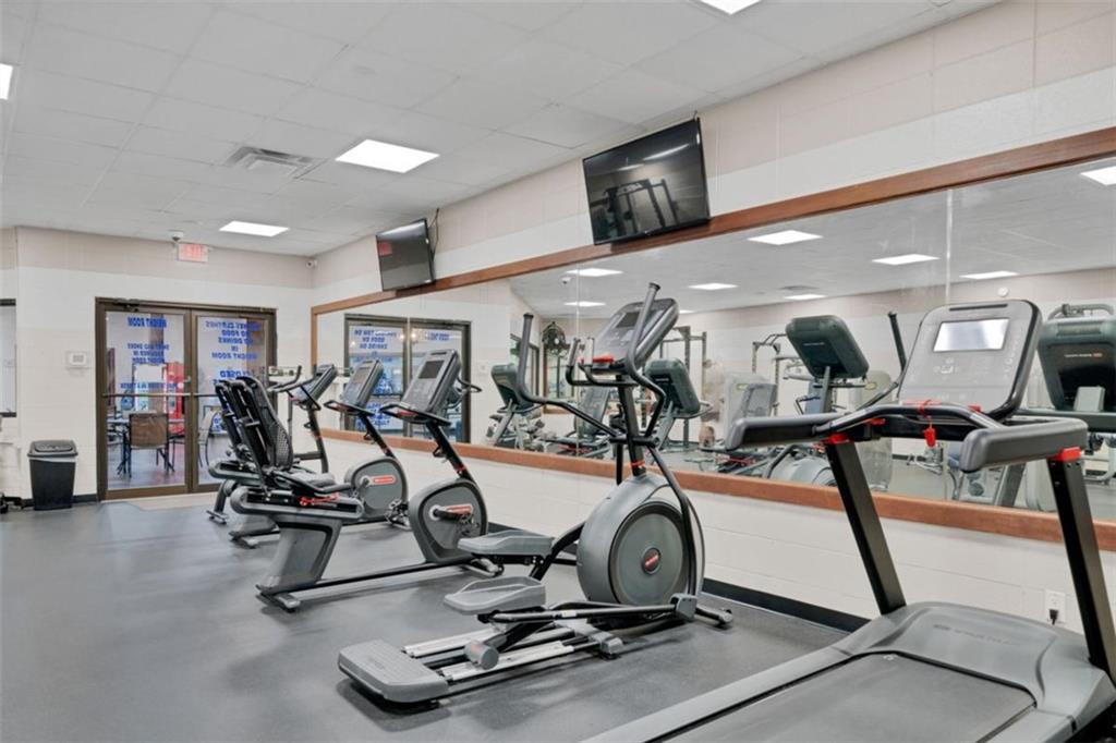421 Cherokee Court Ellijay, GA 30540 - Photo 61 of 62 a view of a room with gym equipment