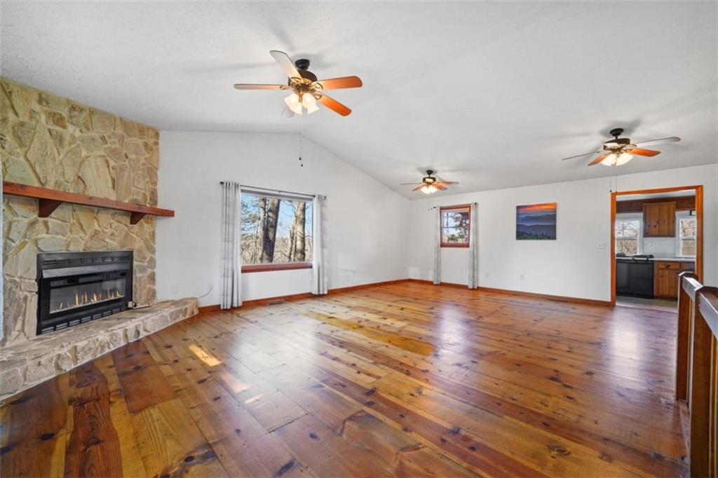 421 Cherokee Court Ellijay, GA 30540 - Photo 9 of 62 a view of livingroom and hardwood floor