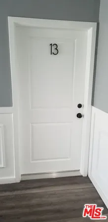 a view of door lock