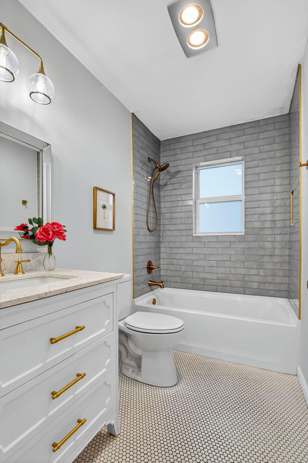 501 Southwest 1st Street Boca Raton, FL 33432 - Photo 31 of 69 a bathroom with a sink toilet and shower