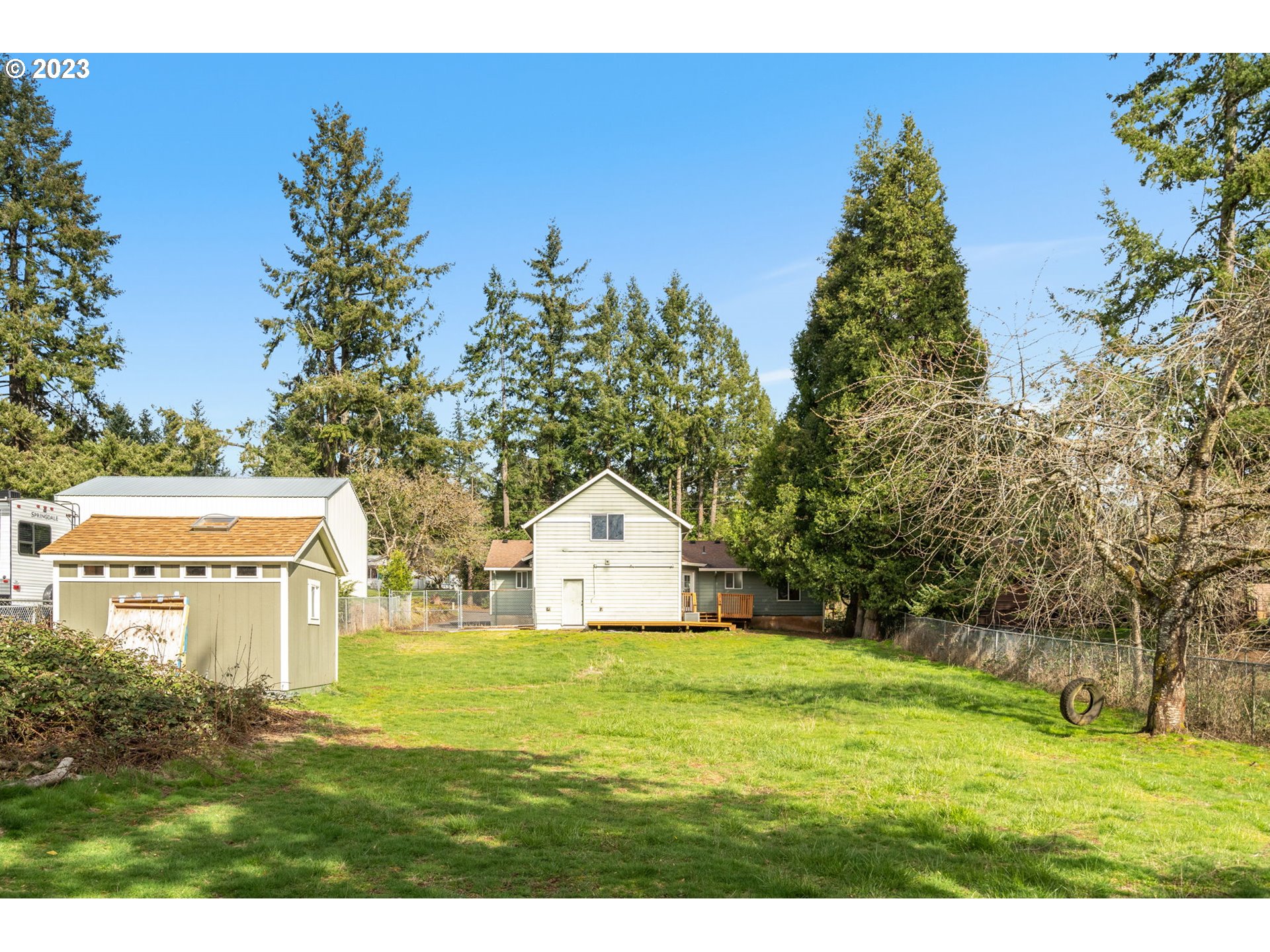 21055 South Ferguson Road Oregon City, OR 97045 - Photo 31 of 46 a house view with a outdoor space