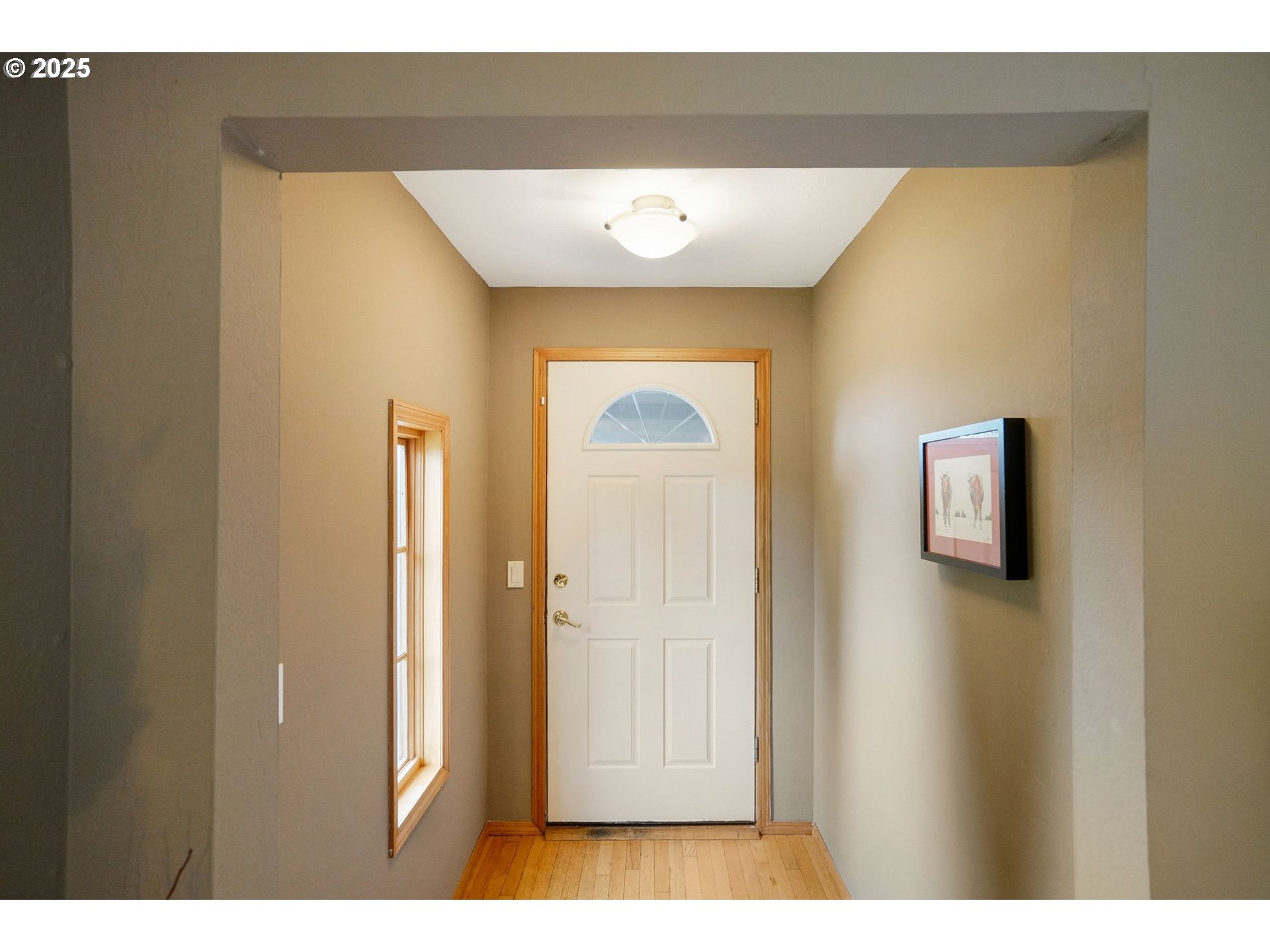 11515 Buena Vista Road Independence, OR 97351 - Photo 20 of 45 a view of a hallway with wooden floor