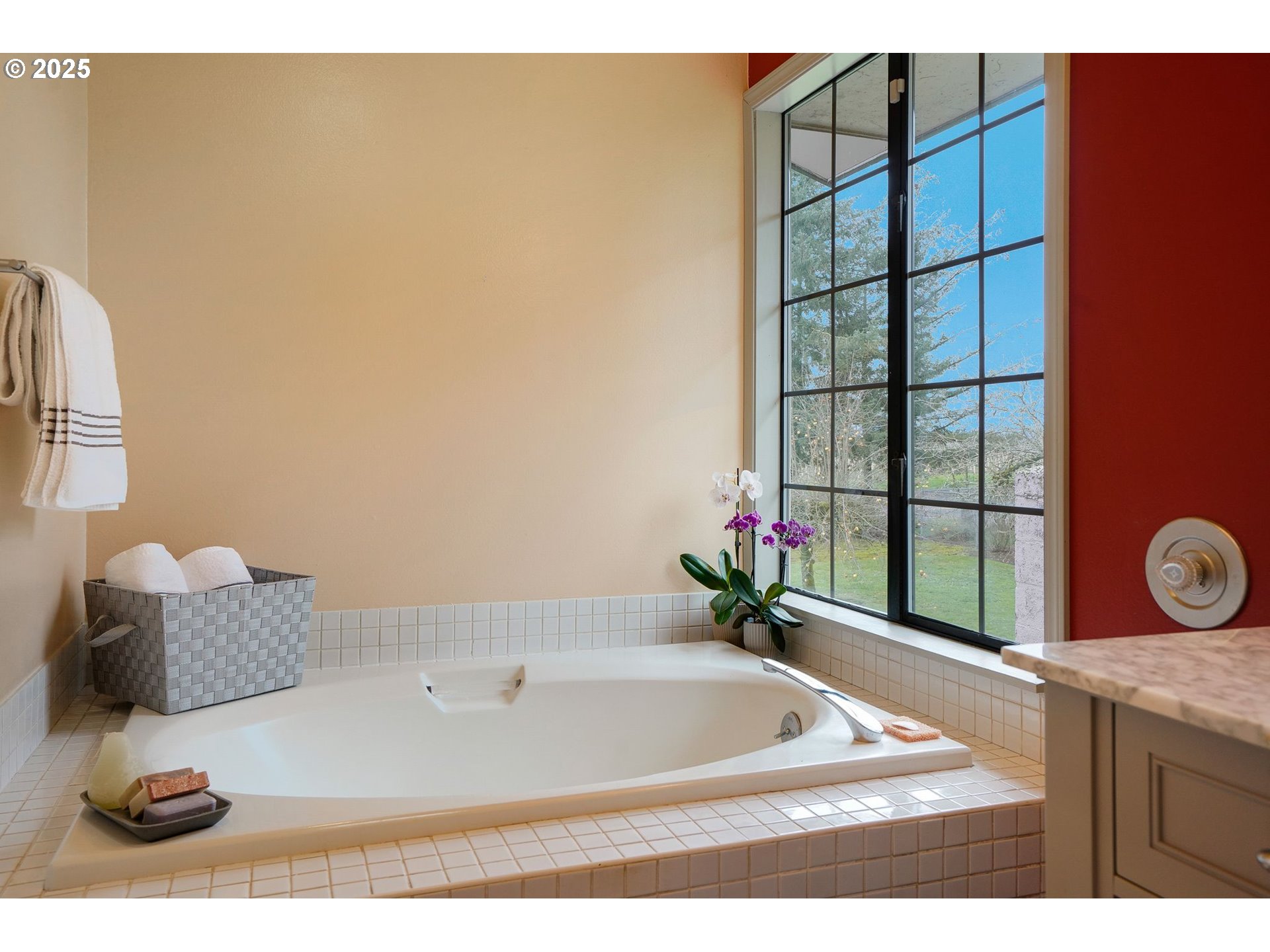 11515 Buena Vista Road Independence, OR 97351 - Photo 34 of 45 a white bath tub sitting next to a window