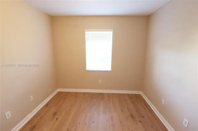 wooden floor in an empty room