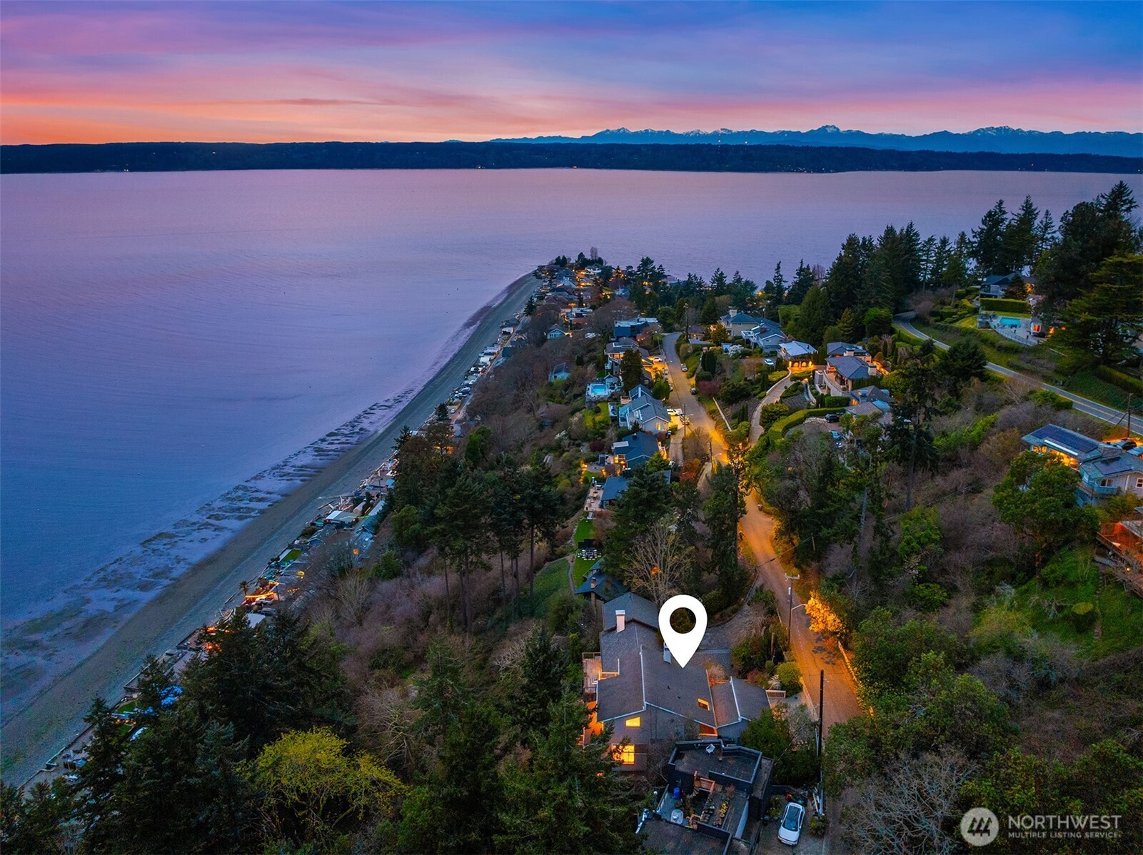 2861 Southwest 171st Street Burien, WA 98166 - Photo 32 of 39 a view of lake and mountain