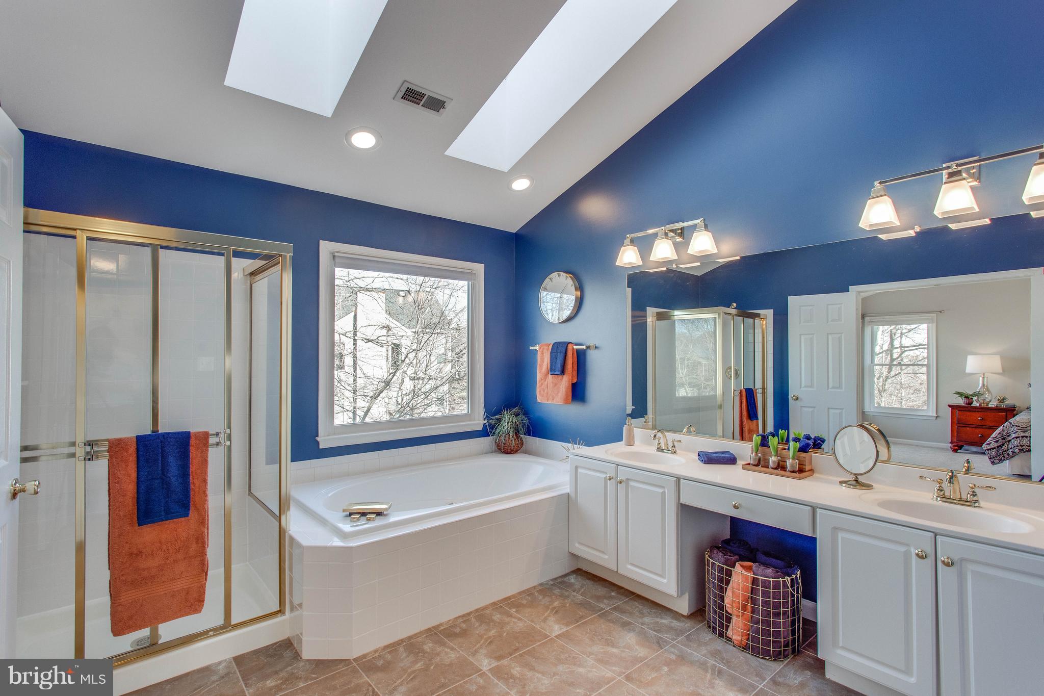13230 Stable Brook Way Herndon, VA 20171 - Photo 24 of 47 The dramatic master bathroom will thrill you!