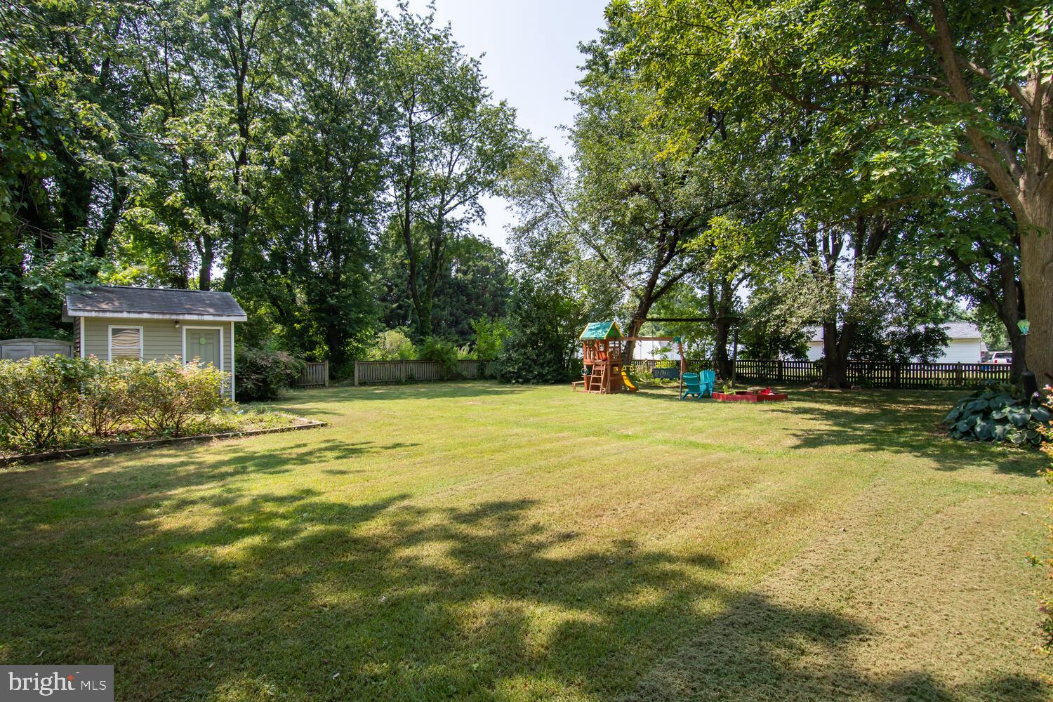 1402 Calvert Road Chester, MD 21619 - Photo 26 of 32 Huge fenced rear yard. Property extends past fence