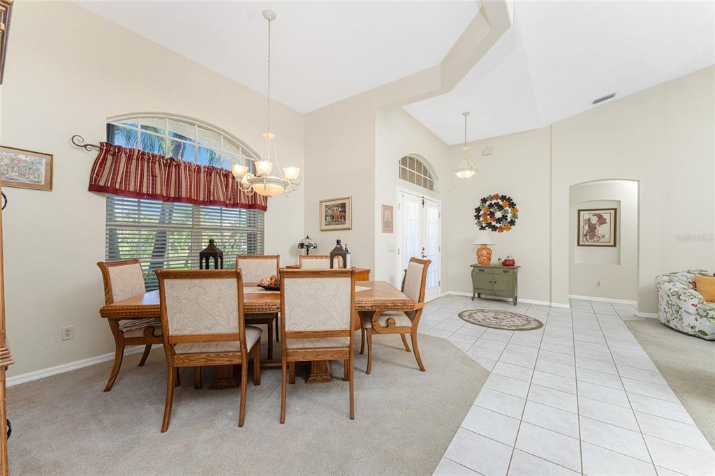 20 Long Meadow Place Rotonda West, FL 33947 - Photo 7 of 48 a view of a dining room with furniture
