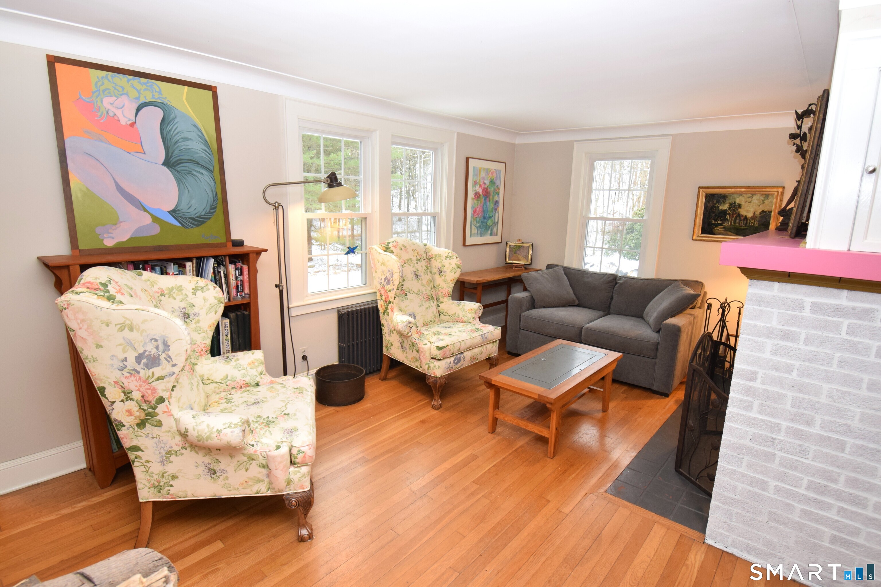 2203 Durham Road Madison, CT 06443 - Photo 5 of 18 a living room with furniture and wooden floor