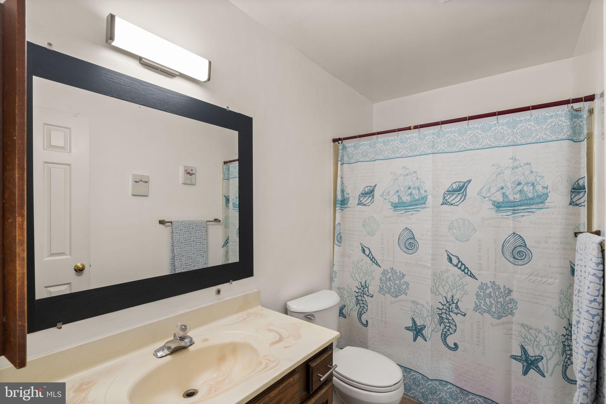 1043 Windrush Lane, Unit 5 Sandy Spring, MD 20860 - Photo 18 of 28 a bathroom with a sink and a mirror