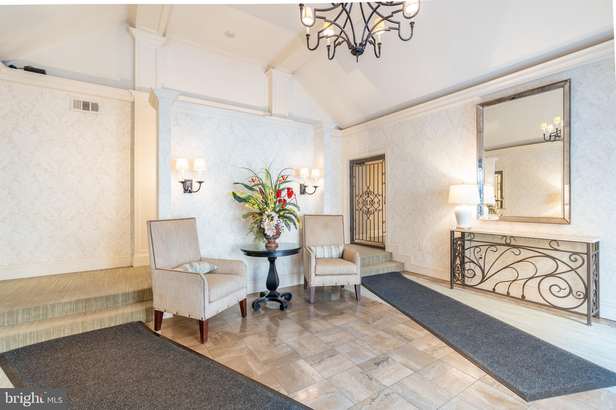 2230 California Street Northwest, Unit 3BE Washington, DC 20008 - Photo 48 of 49 a living room with furniture and a potted plant