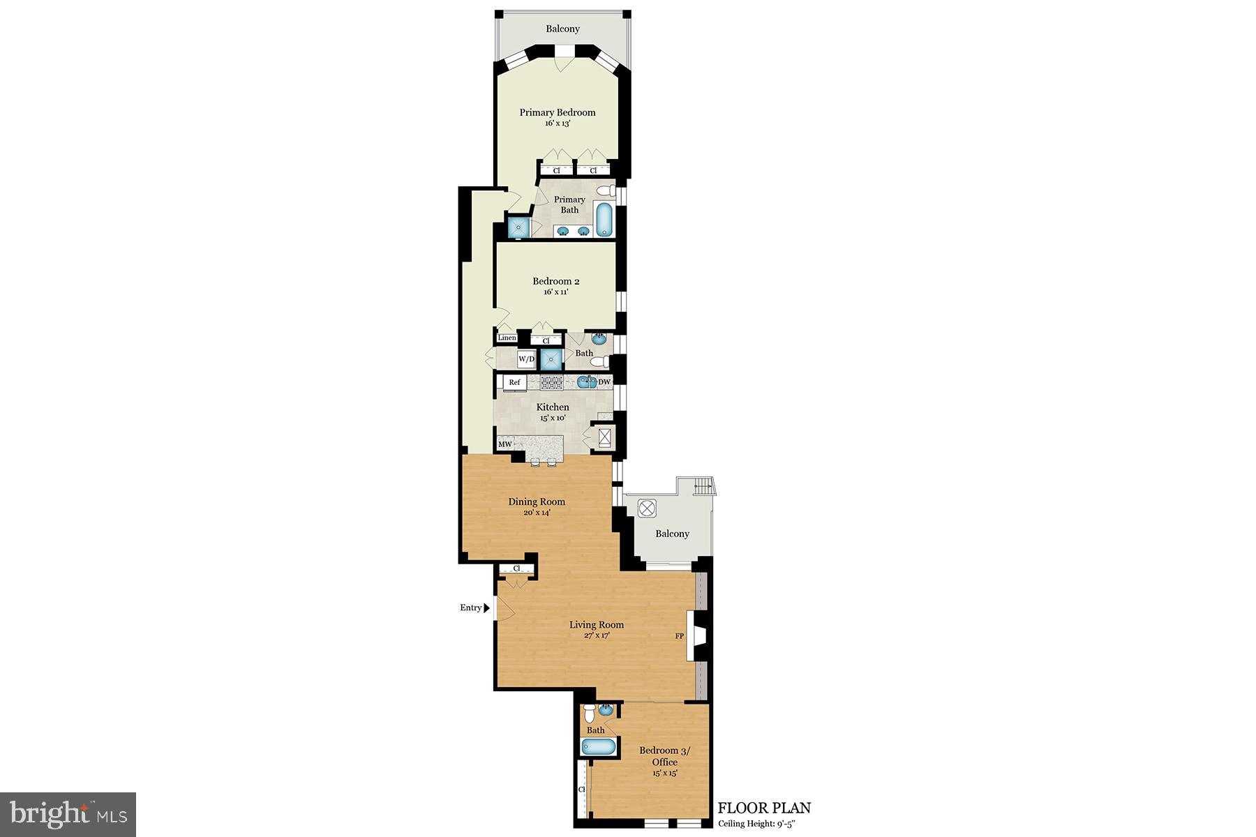 2230 California Street Northwest, Unit 3BE Washington, DC 20008 - Photo 49 of 49 a picture of door of a building