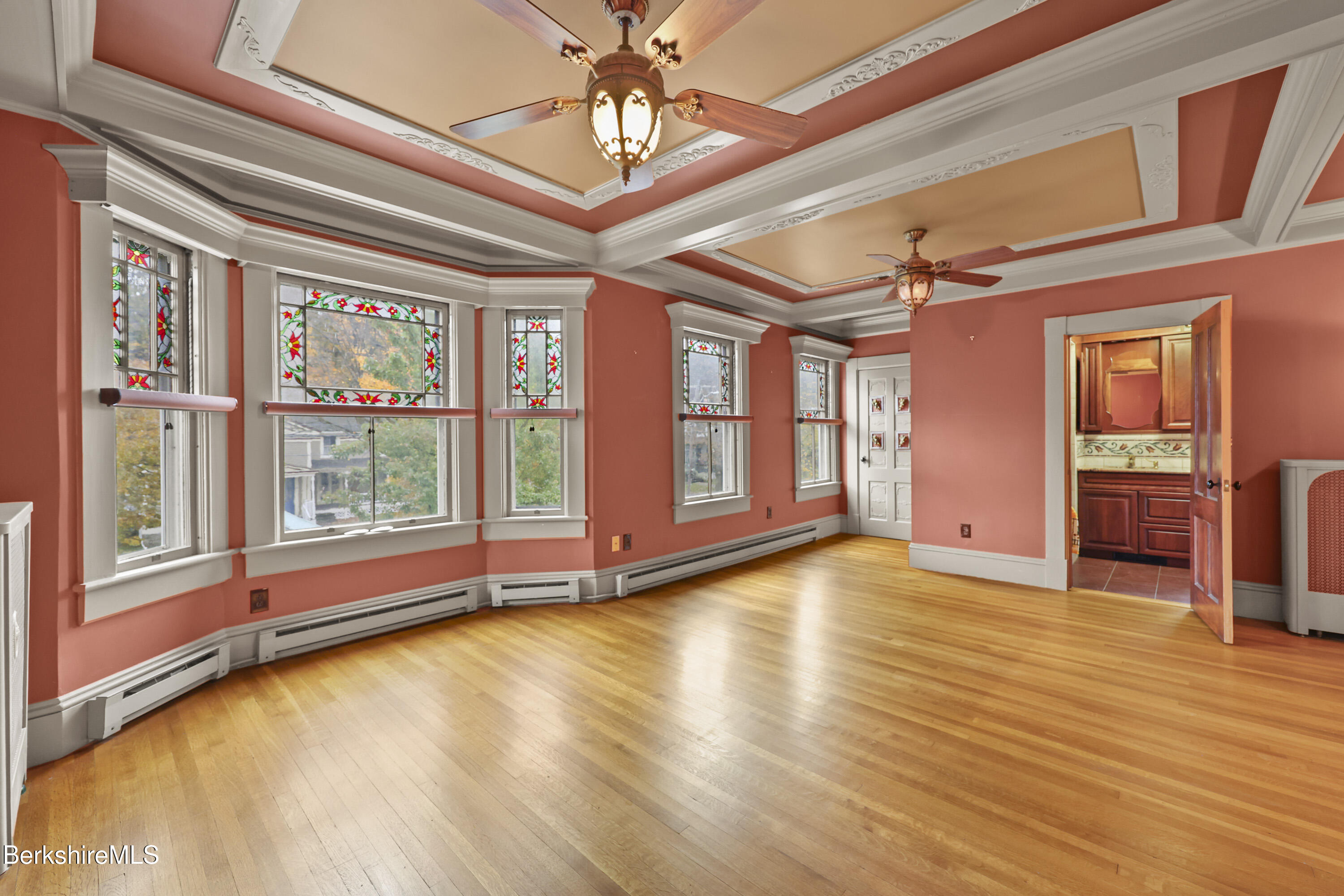 30 Summer Street Adams, MA 01220 - Photo 36 of 57 a view of an empty room with a window and wooden floor