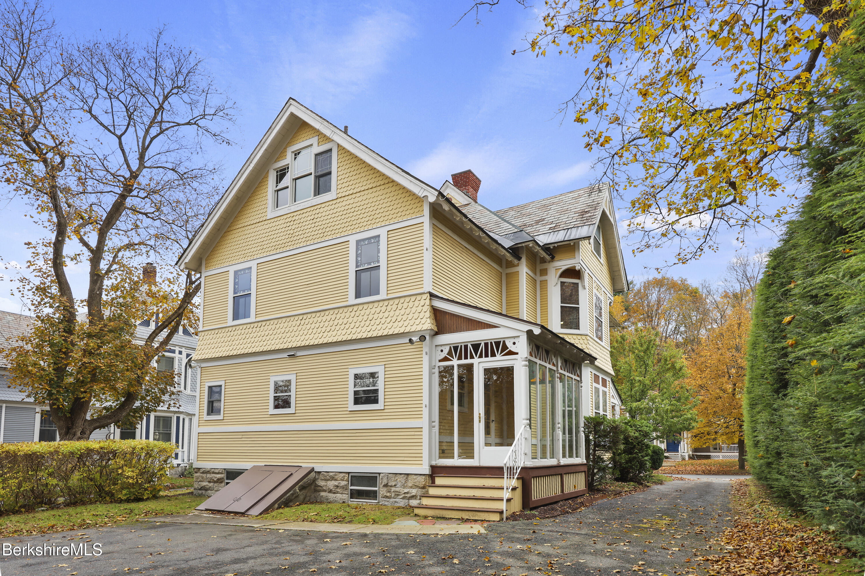 30 Summer Street Adams, MA 01220 - Photo 50 of 57 a view of a white house with a yard and large tree