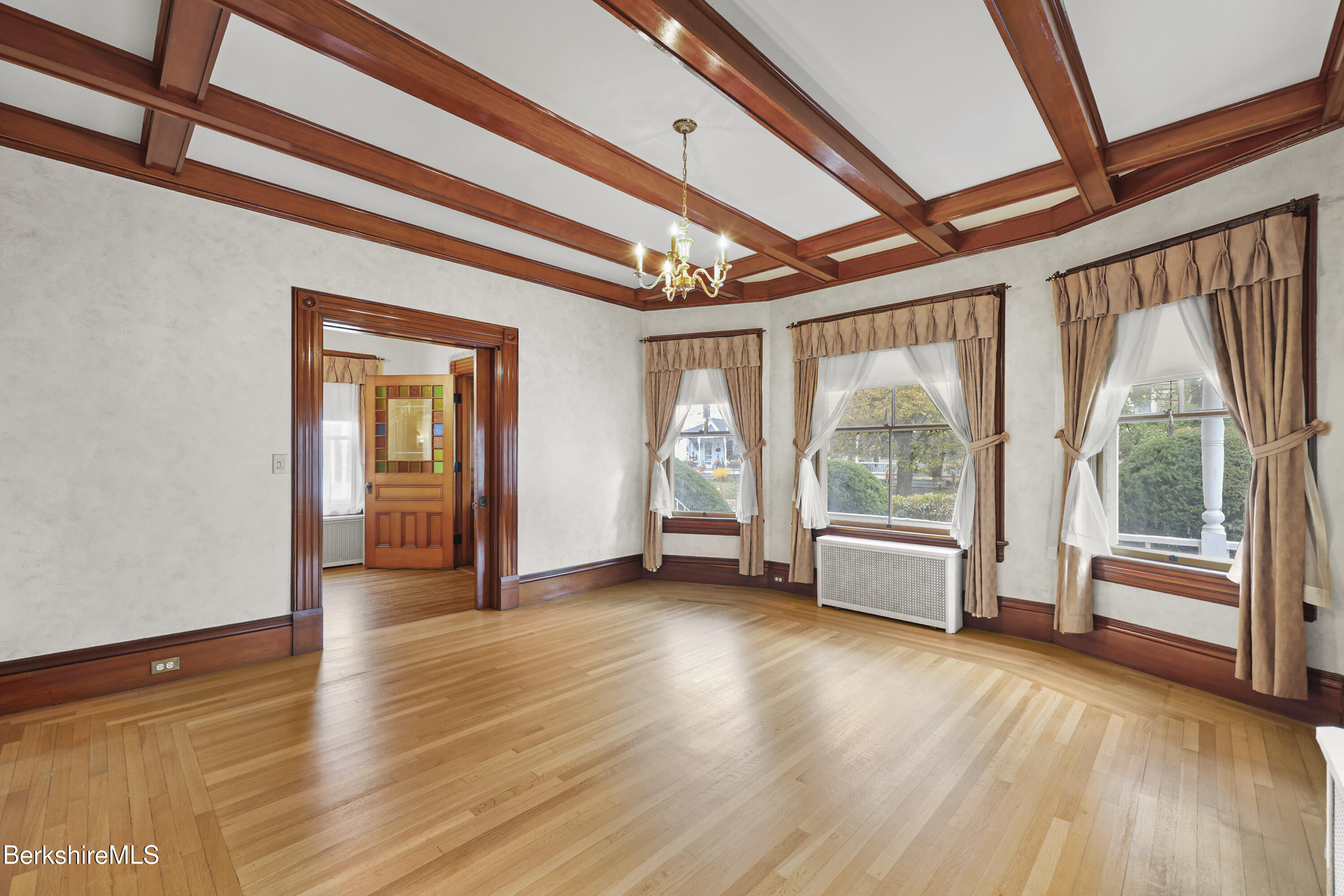 30 Summer Street Adams, MA 01220 - Photo 10 of 57 a view of an empty room with wooden floor and a window