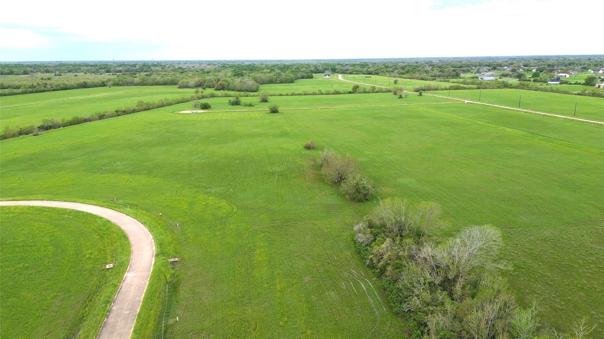 504 Brahman Trail Angleton, TX 77515 - Photo 4 of 8 a view of a field with an trees